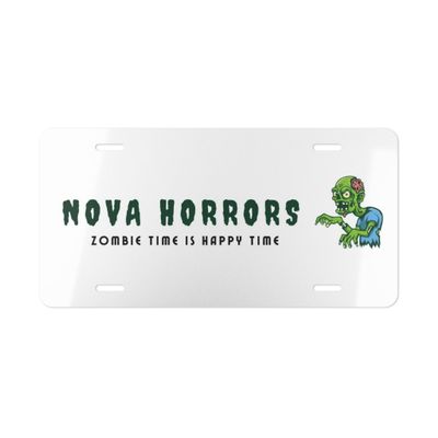 Nova Horrors Vanity Plate
