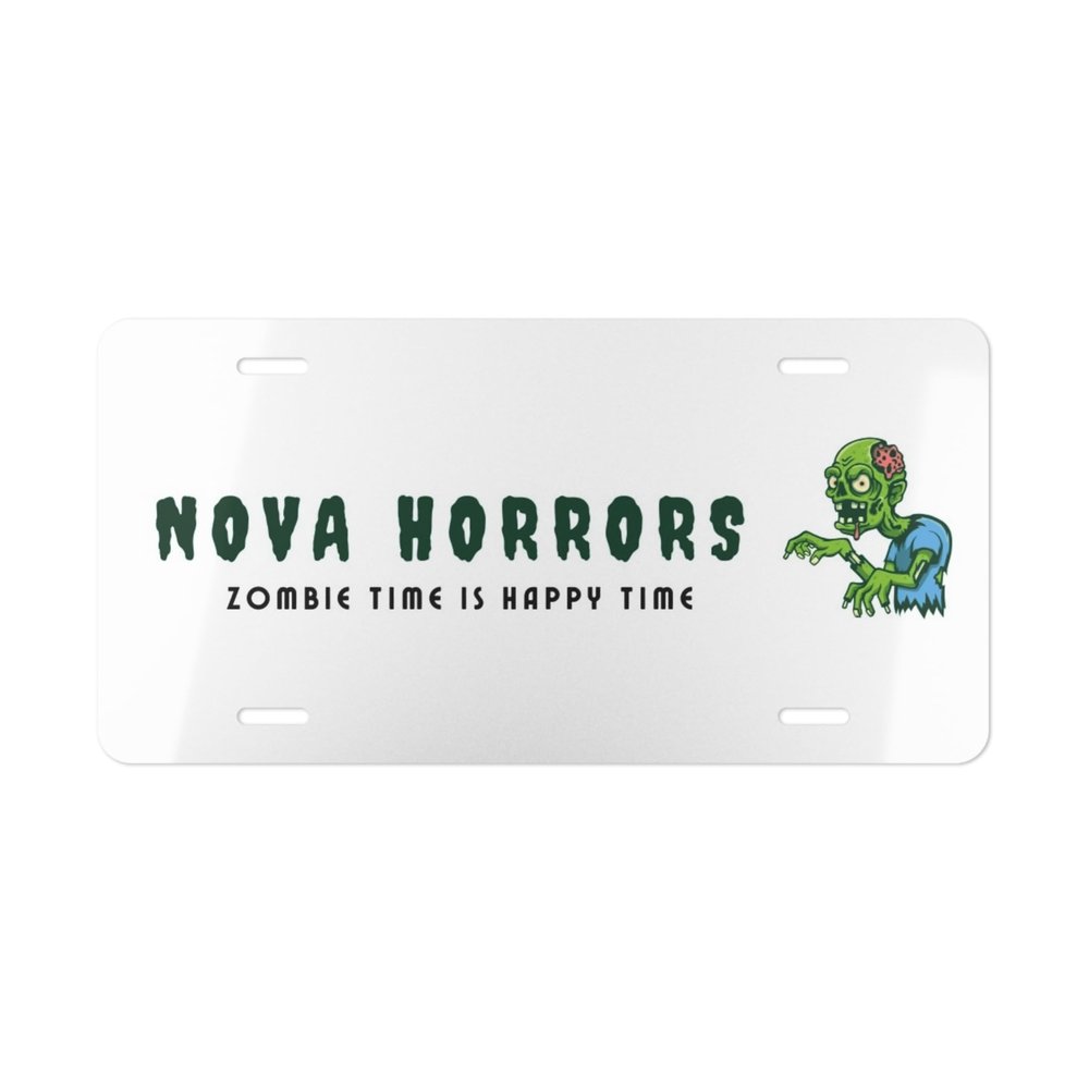 Nova Horrors Vanity Plate
