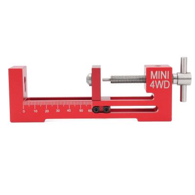 Aluminium Alloy Tire Installer Wheel Loader Tires Fitter Device for RC Mini 4 Wheel Drive Racing Car DIY Parts (Red)
