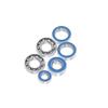 16PCS Blue Bearing Compatible with 2 Ar44 Axles Compatible with 90046 1 10 Scale RC Crawler Car Upgrade Parts view 4