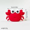 10PCS Ocean Underwater World Cake Decorations,Ocean Animals Cute Octopus,Whale & Crab Figurines for Birthday Cake Toppers (orange) view 4