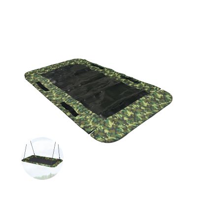 60-Inch Rectangular Platform Tree Swing Replacement Fabric - Platform Swing Replacement Cover 700lbs Capacity - with Handles(Camo Green, 60 inch)