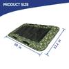 60-Inch Rectangular Platform Tree Swing Replacement Fabric - Platform Swing Replacement Cover 700lbs Capacity - with Handles(Camo Green, 60 inch) view 2