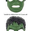 Avazera Superhero mask for KidsSuper hero Costumes Children's Birthday Parties,Boy Toys Gifts for Halloween Cosplay Parties (Green mask) view 3