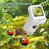 1200X Handheld Portable Microscope for Kids Digital Scope 2.0" Screen Rechargeable STEM Toy Slide Kit Pocket Science Gift for Children Ages 6-12 Students (White) view 3