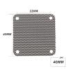 DWFSKZKV 80PCS 40x40mm PVC Mesh PC Fan Dust-Proof Filter Net Computer Case Cover 40mm 4cm PVC Dust Proof Net view 2
