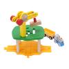 Cuifati Wooden Crane Toy, Funny Comfortable Hand Feeling Wooden Track Tower Crane Toy for Kids view 2