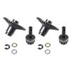 38T 13T ODIES-2X Metal Crown Gear Differential Motor Main Gear Set Compatible with Front Rear Axle Compatible with Off Road RC Vehicle view 3