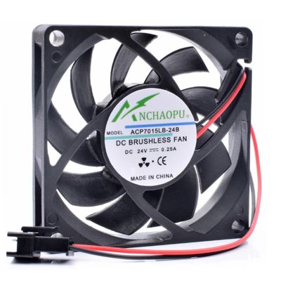 ACP7015LB-24B 7cm 70mm 7015 70x70x15mm DC24V 0.25A Double Ball Inverter Large air Volume Cooling Fan