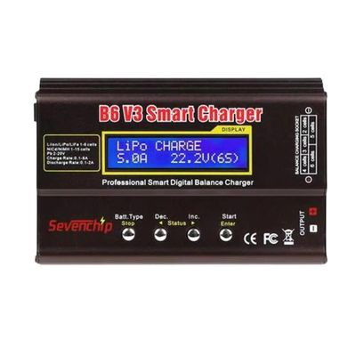 Imax B6 V3 80W 6A Batteiry Lihv Lippo Nimh Lin-l0n Ni-Cd Digital Rc Lipro Balance DisCharrger 15V 6A Adaptier