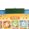 Interactive ABC Learning Board, Educational Alphabet Chart with Numbers, Colorful Animals Design, Musical Piano Keys, Electronic Teaching Toy for Kids view 2