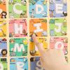 Interactive ABC Learning Board, Educational Alphabet Chart with Numbers, Colorful Animals Design, Musical Piano Keys, Electronic Teaching Toy for Kids view 3