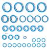 32Pcs Blue Sealed Wheel Hub Axle Bearing Compatible with 2.0 TRA86086-4 1 10 Scale RC Crawler Vehicle Replacement Parts view 2