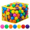 Suncuber Ball Pit Balls for Toddlers: 200 Colorful Non-Toxic Balls  BPA-Free, Phthalate-Free, Crush-Resistant Plastic, 2.2 Inches, Perfect Toy for Boys and Girls, Ideal for Ball Pit Play view 1
