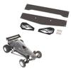 XBERSTAR RC Rear Wing for Tamiya 1/10 Hornet EVO RC Rear Wing Spoiler Carbon Fibre for Tamiya 1/10 Hornet EVO RC Accessories view 4