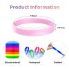 CITYBAN 12PCS Color Silicone Wristbands Blank,Silicone Wristbands rubber bracelets for Women Men Gifts Party Favors view 2