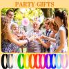 CITYBAN 12PCS Color Silicone Wristbands Blank,Silicone Wristbands rubber bracelets for Women Men Gifts Party Favors view 3