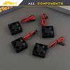 NMNRC 4Pcs Plastic 30mm 3010 RC Car Brushless Motor Heatsink ESC Cooling Fan DC 5V for HSP HPI Wltoys Himoto Tamiya Redcat 1/8 1/10 1/12 Scale 540 550 Motor Upgrades Part view 2