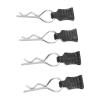 Aoaoy 4pcs Premium RC Body Clips with Pull Tabs, R Pin Clips for RC Car - Upgrade and Replacement Parts for 124008 124010 view 3