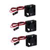 NMNRC 3Pcs Plastic 30mm 3010 RC Car Brushless Motor Heatsink ESC Cooling Fan DC 5V for HSP HPI Wltoys Himoto Tamiya Redcat 1/8 1/10 1/12 Scale 540 550 Motor Upgrades Part view 1
