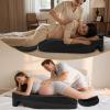 Smashier Pregnancy Massage Cushion & Headrest - Release Lower Back Pain, Prenatal Bolster for Full Body Relax, Maternity Massage Cushion After Breast Surgery, Storage Bag, Ideal for Home & Therapy Spa view 3