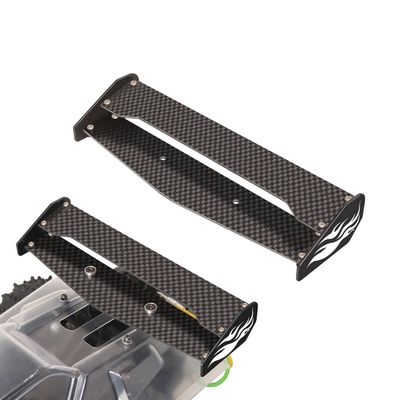 XinGeeek 1/10 RC Tail Wing Carbon Fiber Rear Wing for Tamiya 1/10 Hornet EVO RC Car Rear Spoiler