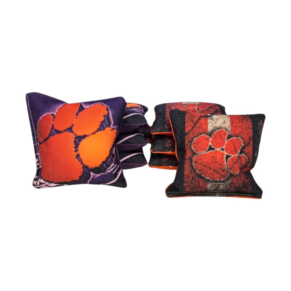 Clemson Cornhole Bags