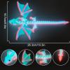 3D Printed Dragon with Wings, 3D Printed Animals Toys, Fidget Dragon Toys, Dragon Glow in The Dark Flexible Articulated Winged Crystal Dragon Model, Desktop Deco, Stocking Easter Basket Stuffers view 2