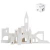 AIYIMUSIDEEN Magic Maze Building BlockWhite Imagination of X2 Castle Building Blocks980PCS Gifts for Adults view 1