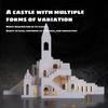 AIYIMUSIDEEN Magic Maze Building BlockWhite Imagination of X2 Castle Building Blocks980PCS Gifts for Adults view 2