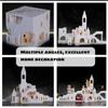 AIYIMUSIDEEN Magic Maze Building BlockWhite Imagination of X2 Castle Building Blocks980PCS Gifts for Adults view 3