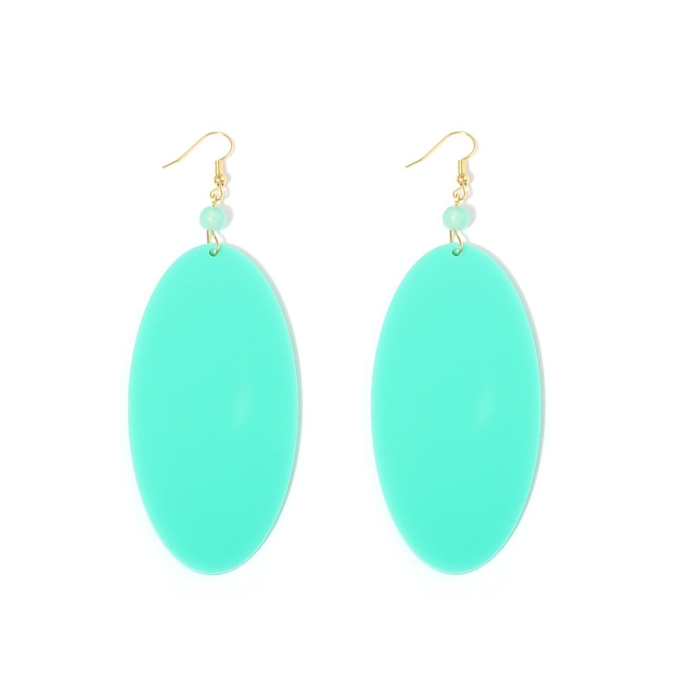 AVGUE Earrings for Momo Ayase Cosplay - Acrylic Anime Earrings Merch Costume Jewelry Accessories for Dandadan Dan Da Dan Cosplay - Women Men Halloween Party Decoration Birthday Gift Stuff, Hook