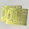 1/700 Scale Soviet/Russian Ka-27 Naval Helicopter Brass PE Detailing Set for Miniature Aircraft Models view 2