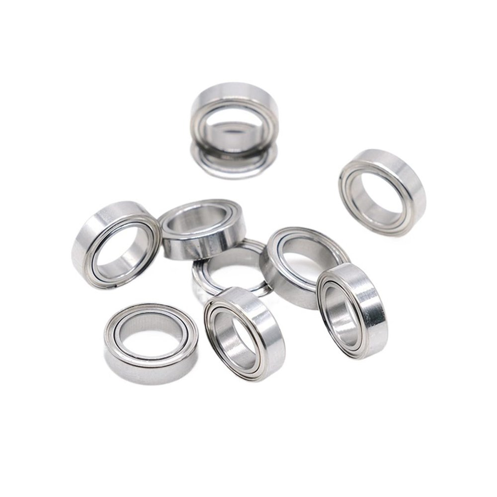 10PCS R3ZZ Bearing ABEC-7 4.762x12.7x4.9 inch Miniature R3 ZZ Ball Bearings R3Z for RC Models