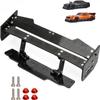 Carbon Fiber Tail Wing Rear Compatible with Arrma 6S 1/7 Felony RC,3 MM Thick Carbon Rear Spoiler Upgrades Replace Parts for RC Vehicle Scale Accessories ARA480041(1:7 6S Felony-Simulated Style) view 1