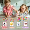 30pcs Wacky Track Fidget Toys Bulk for Kids: Snap and Click Sensory Puzzle, Goodie Bag, Treasure Box Prizes, Birthday Gifts, Stocking Stuffers, Classroom Reward for Student, Teen, Rainbow Party Favors view 4