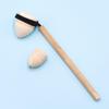 Wooden Spinnings for Kids Wood Trompos Toys Chinese Traditional Wood Spins Tops Toys with Whip view 4