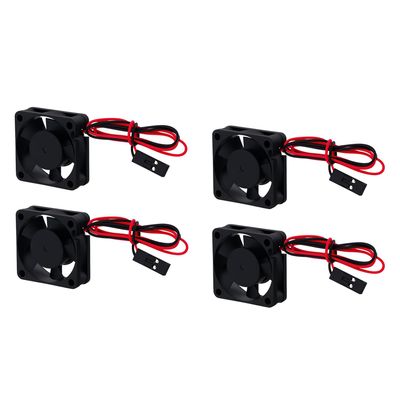 NMNRC 4Pcs Plastic 30mm RC Car Brushless Motor ESC Cooling Fan Heatsink Compatible with 1/10 1/12 1/8 HSP HPI Wltoys Himoto Tamiya Redcat Upgrades Parts