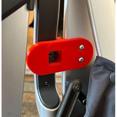 2-Pack Stroller Buckle Replacement Compatible with Uppababy Vista V2, Secure Fit Clips with Heat Resistance