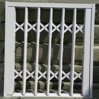 Custom Window Security Bars - Anti-Burglar Safety Gates for Kids & Pets, Adjustable 20-70 Inch Height, Lockable Balcony Balustrades, 30x36in (76x91cm)