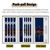 Custom Window Security Bars - Anti-Burglar Safety Gates for Kids & Pets, Adjustable 20-70 Inch Height, Lockable Balcony Balustrades, 30x36in (76x91cm) view 3