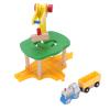 Yoidesu Wooden Toy, Wooden Track Tower Crane Toy Comfortable Hand Feeling for Kids view 4
