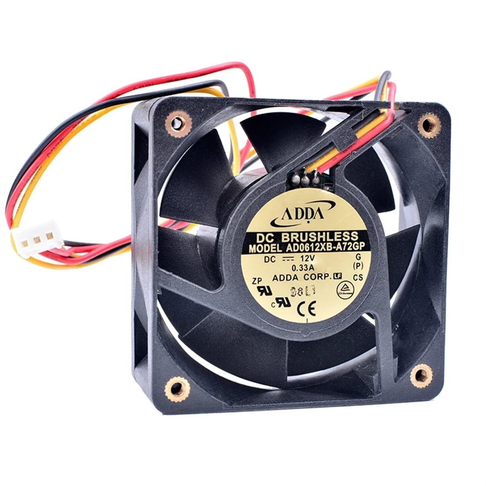 AD0612XB-A72GP 6cm 60mm 6025 12V 0.33A Double Ball air Volume Server Cooling Fan