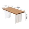 1/6 Scale Dollhouse Furniture, Wooden Handmade Toys Miniature Model for 12in Doll, Action Figures, Desk view 2