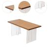 1/6 Scale Dollhouse Furniture, Wooden Handmade Toys Miniature Model for 12in Doll, Action Figures, Desk view 3