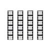 CROAIRFPV 4Pcs WS2812 RGB LED Light Strips for Drones - 6 LEDs/Strip True WS2812 Chip, Programmable FPV Quadcopter Arm Lights with Strobe & Daisy Chain, 5V DC view 1