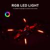CROAIRFPV 4Pcs WS2812 RGB LED Light Strips for Drones - 6 LEDs/Strip True WS2812 Chip, Programmable FPV Quadcopter Arm Lights with Strobe & Daisy Chain, 5V DC view 3