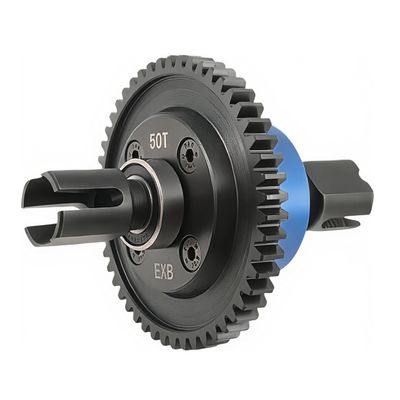 50T Steel Center Differential Set for ARRMA 1/8 Kraton V5/V6, 1/7 Big Rock, Mojave EXB  Upgrade RC Car Part, Replaces ARA310991 (Blue)