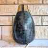 Black Guiro with Double Notch Pitch, Dual Natural Gourd Guiro, Peruvian Percussion Guiro, Latin Percussion, Gift for Partner view 4