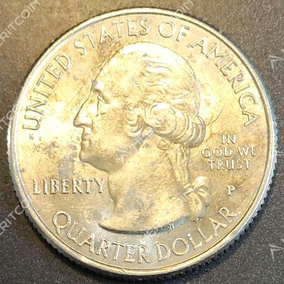 2019 P War in The Pacific National Historical Park Quarter, US Mint, Uncirculated